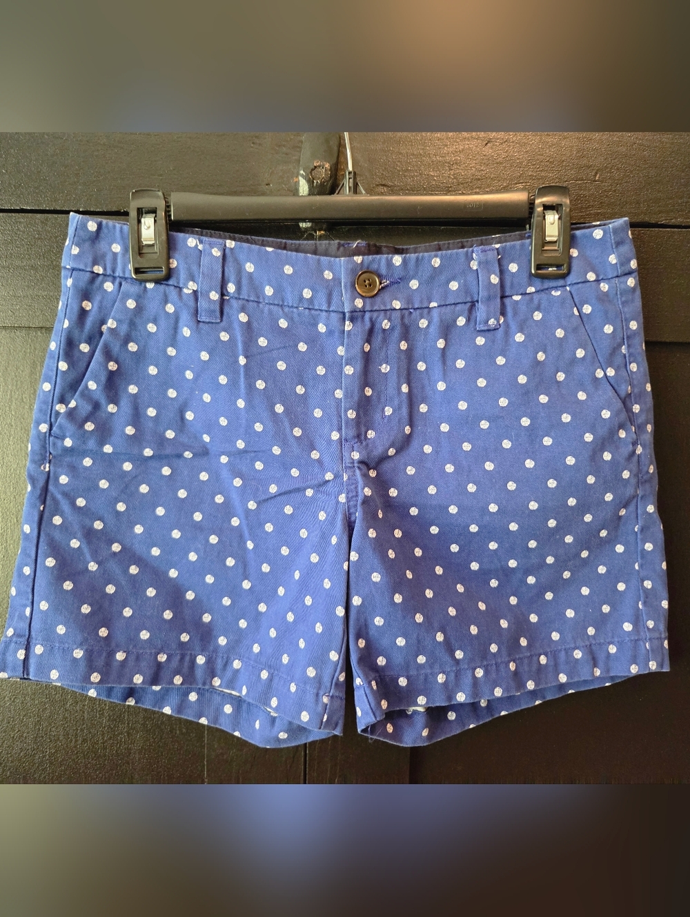 Merona Women's Blue Polka Dot Women’s Shorts